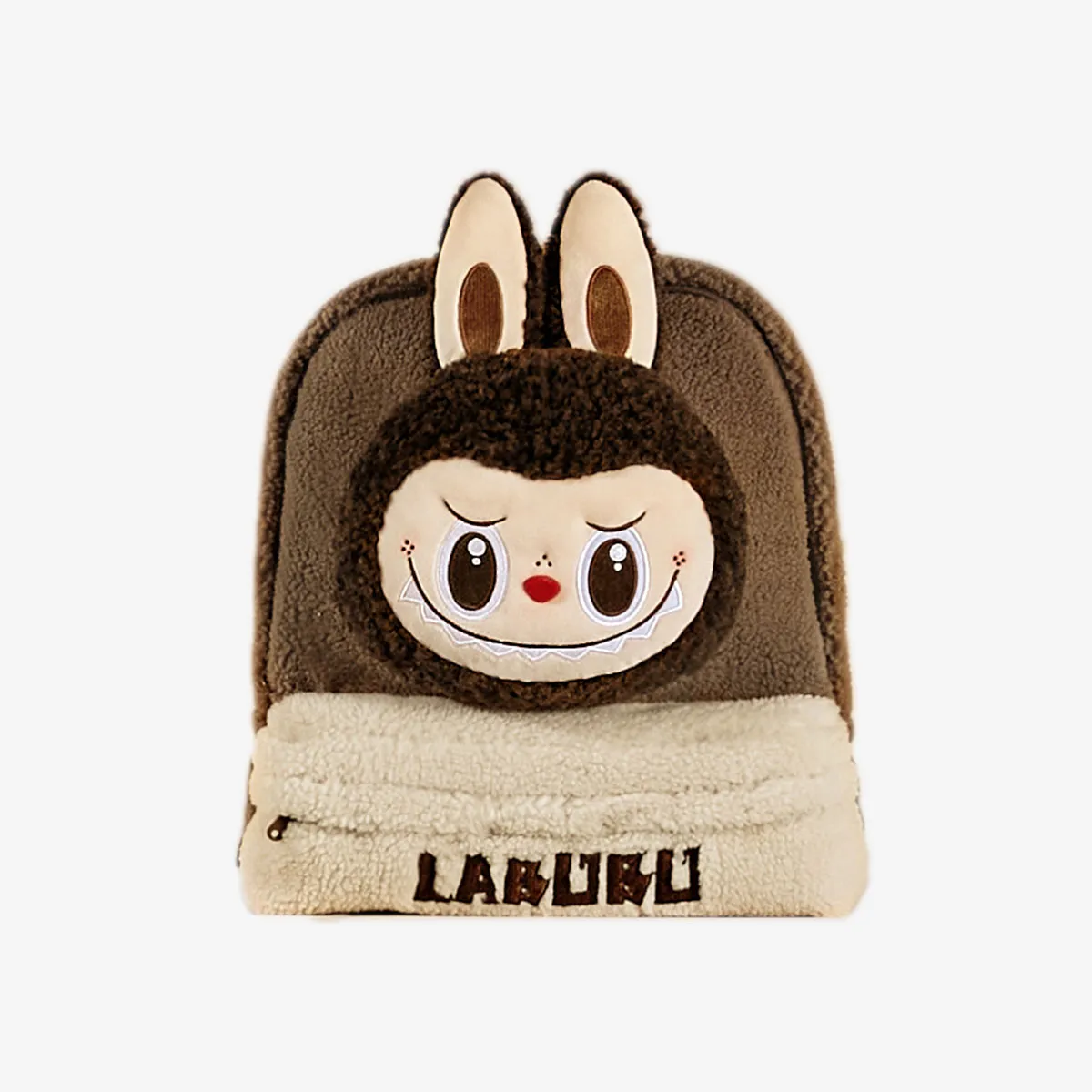 Classic Bag Series-LABUBU Berber Fleece Backpack (Brown) | Bags
