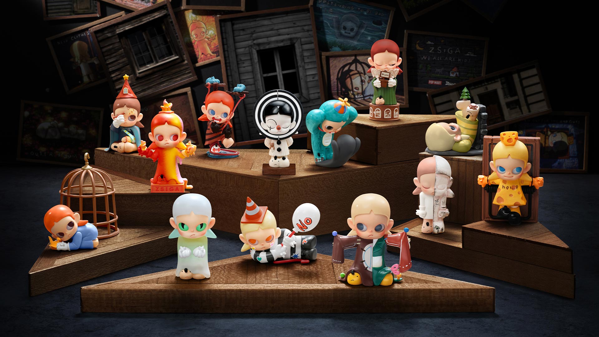 人気の Are All We Zsiga Kids POP - Boxes Blind | Figures Series その他