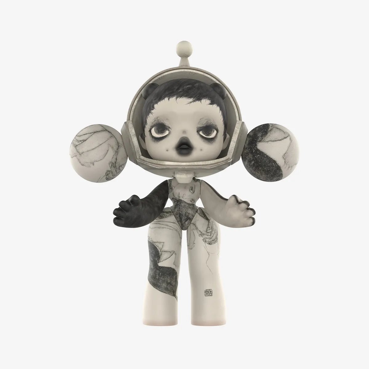 MEGA α SKULLPANDA 400% Egon Schiele | MEGA - POP MART (United States)