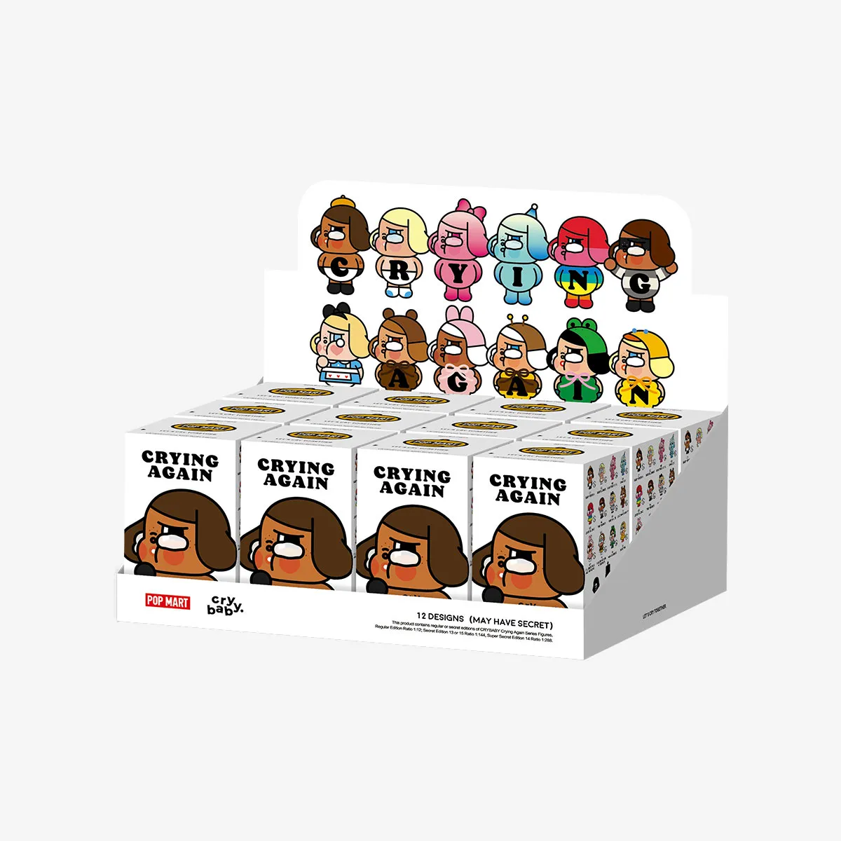 CRYBABY Crying Again Series Figures | Blind Boxes - POP MART 