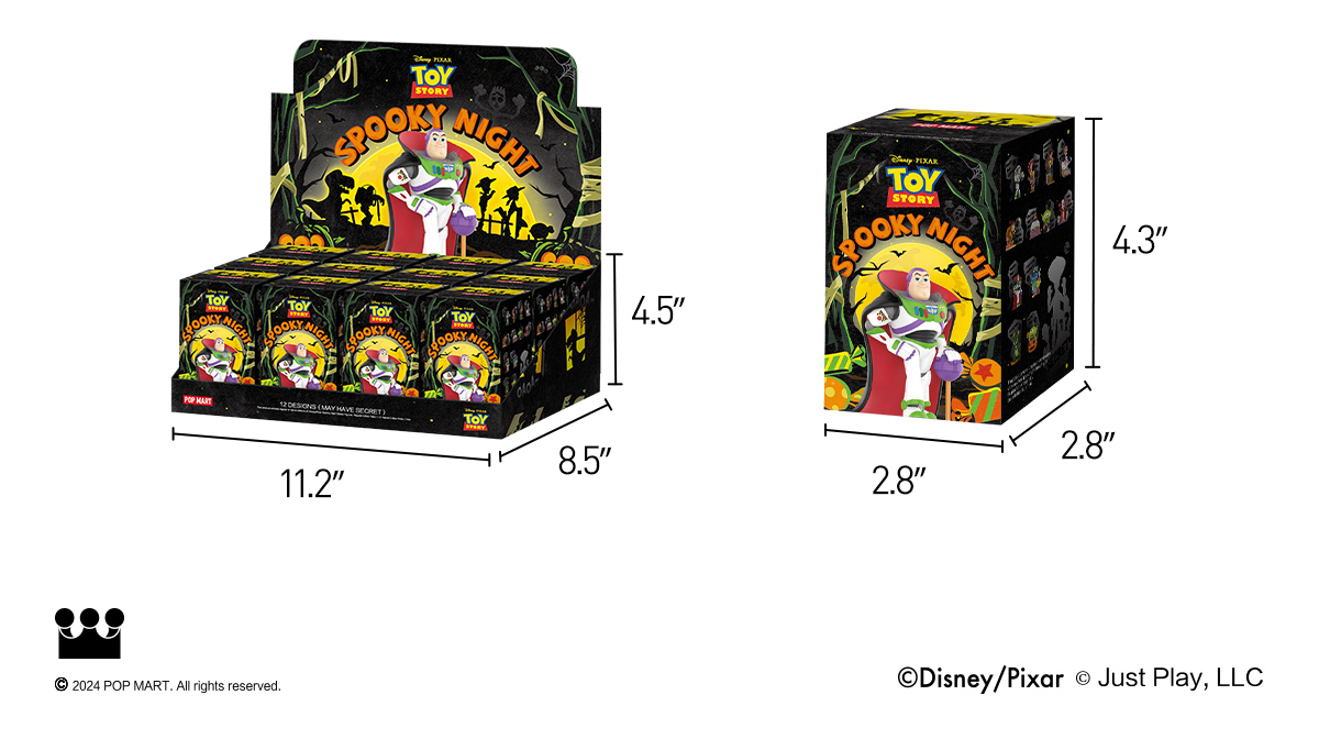 POP NOW:Disney/Pixar Spooky Night Series Figures - POP MART