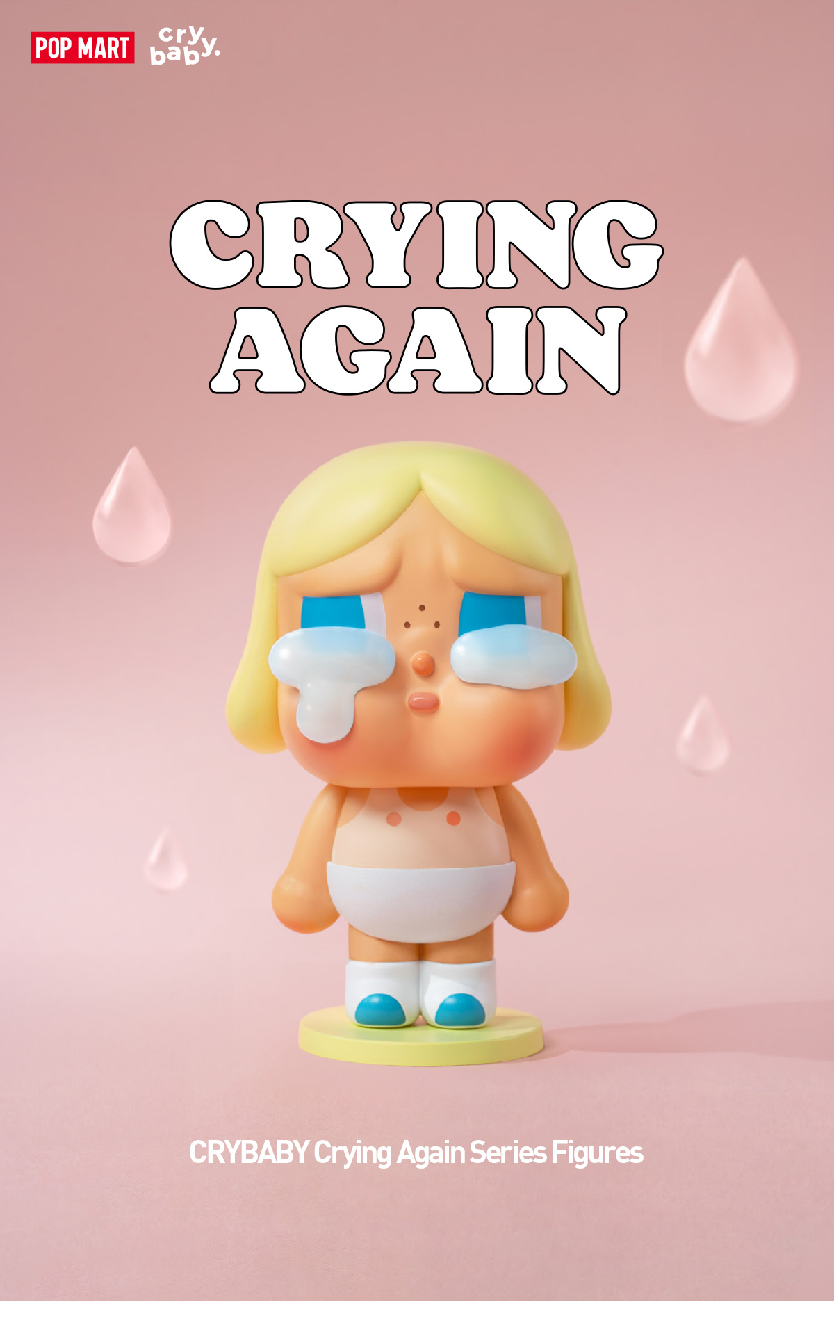 POP NOW:CRYBABY Crying Again Series Figures - POP MART (United States)