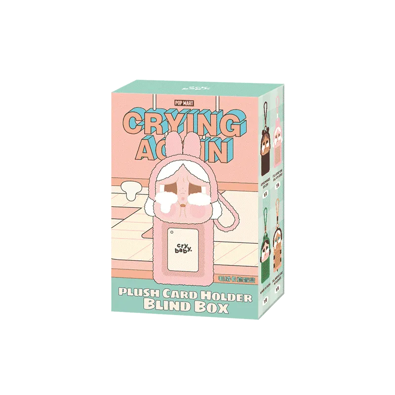 CRYBABY Crying Again シリーズ カードホルダー CRYBABY Crying Again Series-Card Holder Blind Box - POP MART