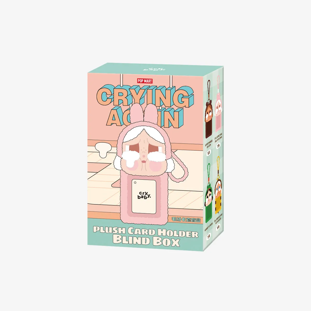 CRYBABY Crying Again Series-Card Holder Blind Box - POP MART 