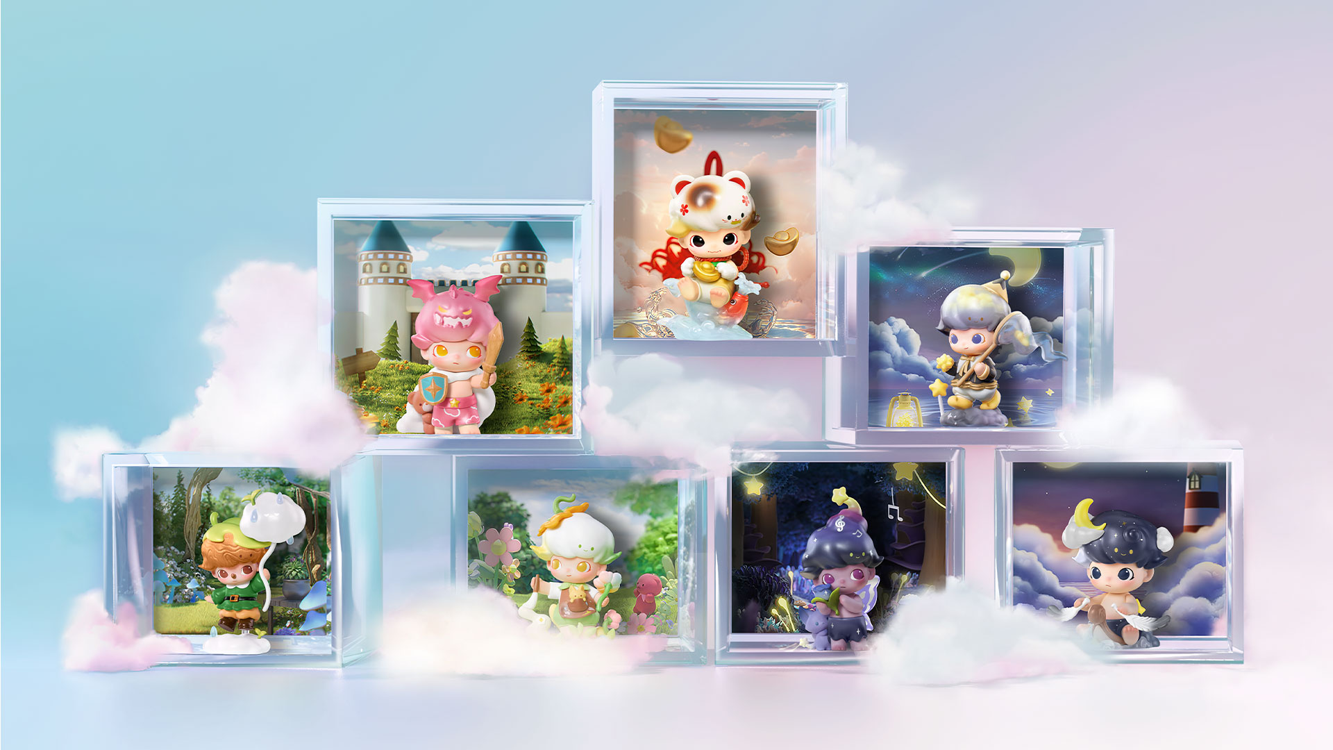 POP NOW:DIMOO Weaving Wonders Series Figures - POP MART