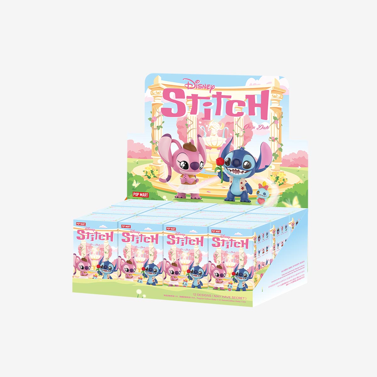 POP MART Disney Stitch on A Date Series Figures Confirmed