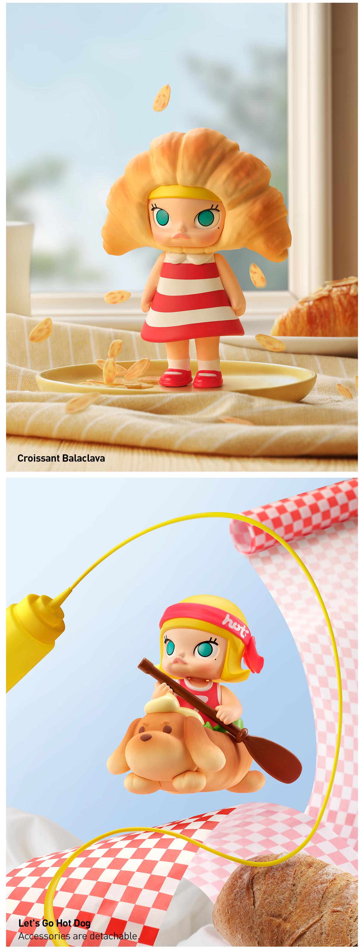 POP NOW:MOLLY Carb-Lover Series Figures - POP MART (United