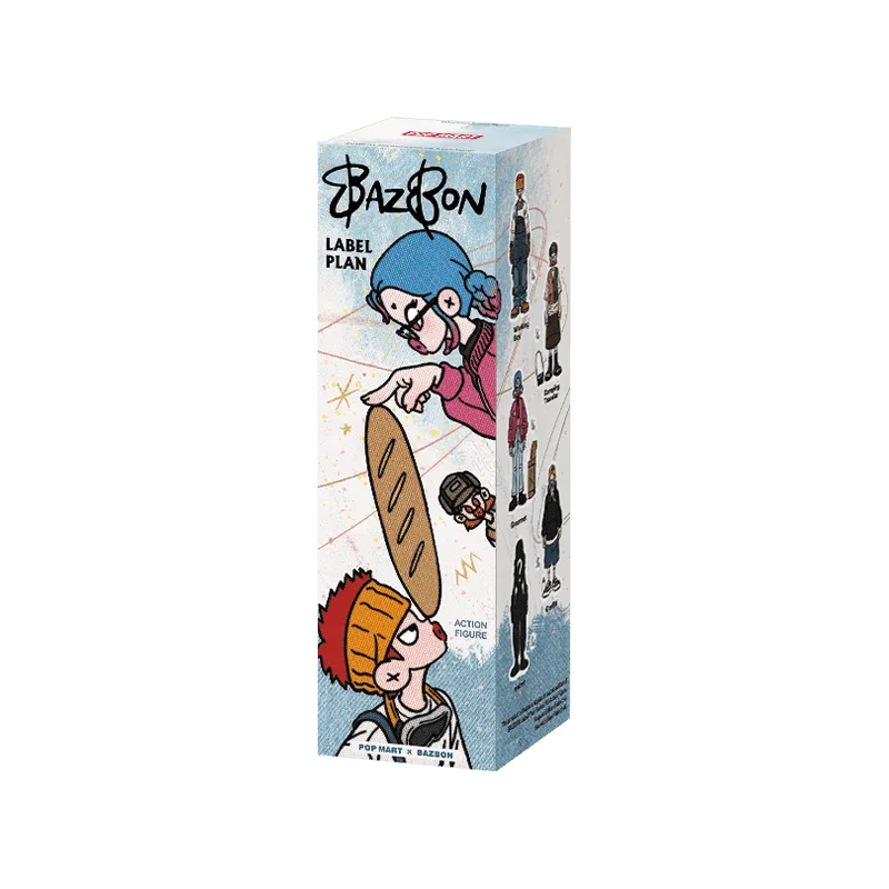 BAZBON Label Plan Series 1/8 Action Figure - POP MART