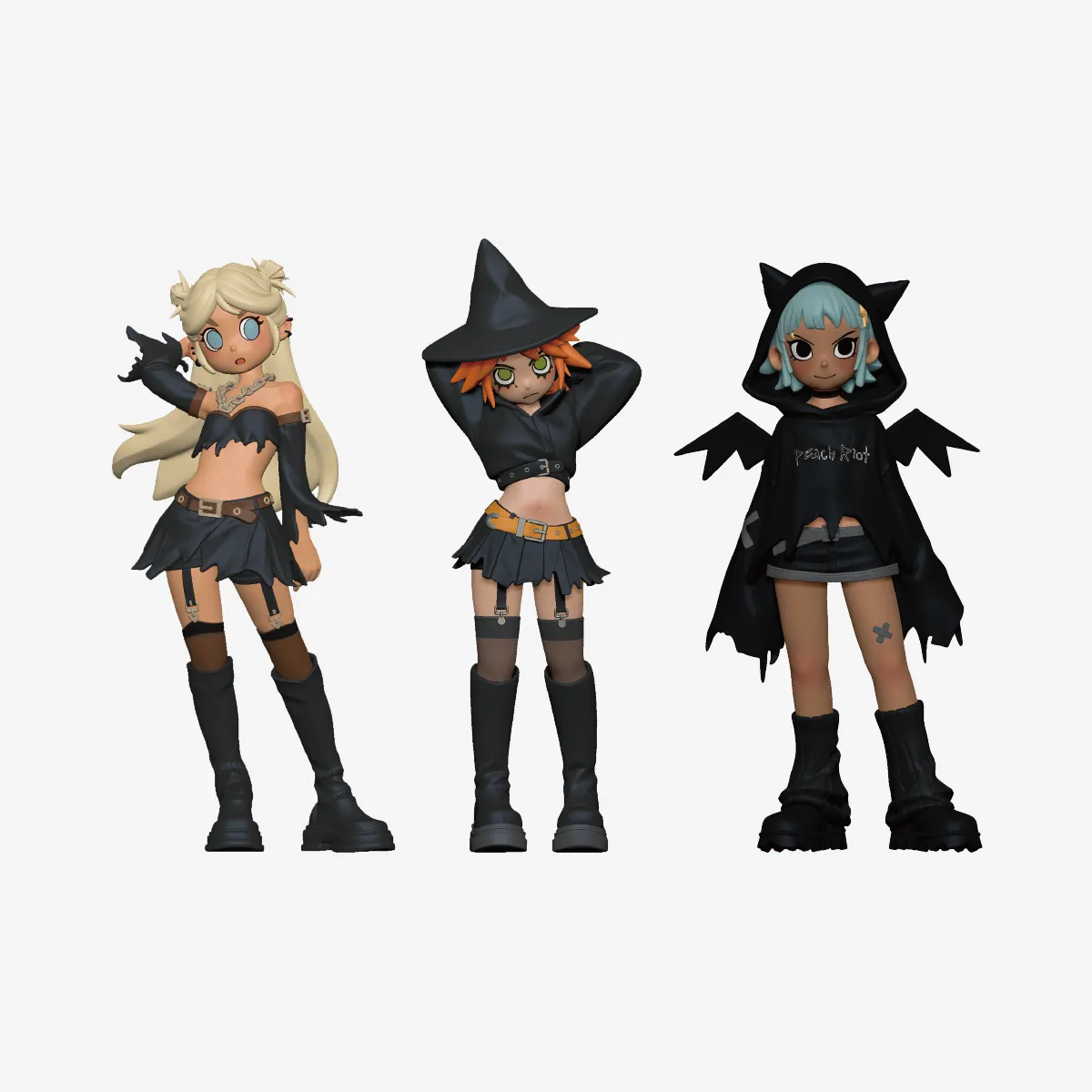 Peach Riot Witchy Punk Figures - POP MART (United States)