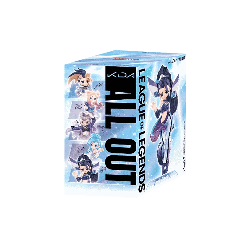 リーグ・オブ・レジェンド KDA All Out POP MART 未開封セット League of Legends K/DA ALL OUT Series Figures - POP MART
