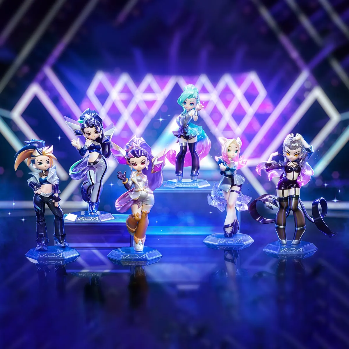 League of Legends K/DA ALL OUT Series Figures - POP MART (Mexico)