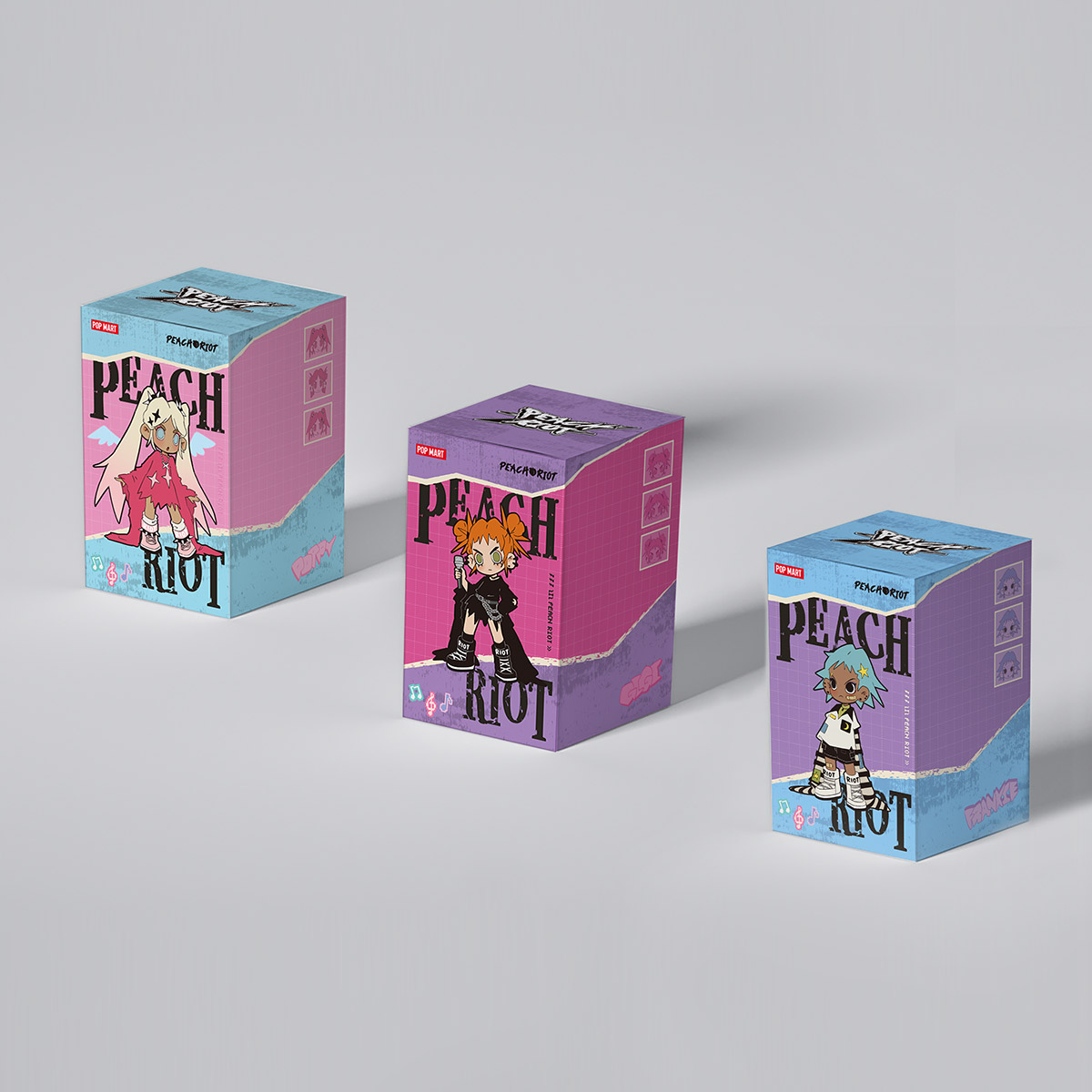 Lil Peach Riot:Loading! Series-Keychian - POP MART (Canada)
