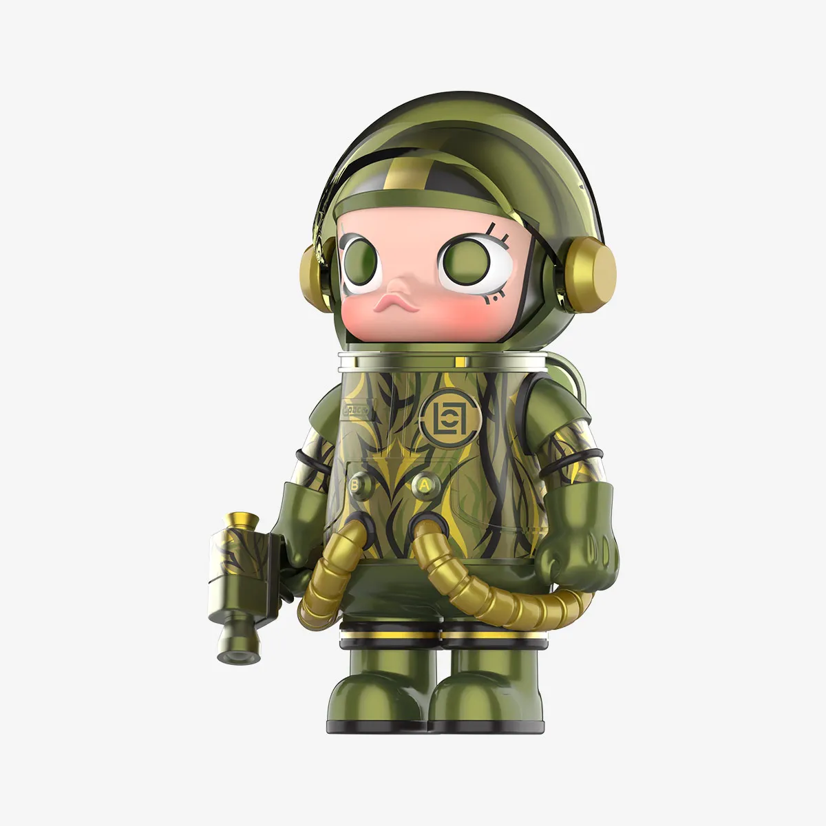 MEGA SPACE MOLLY 100% CLOT-Olive Alienegra - POP MART (United States)
