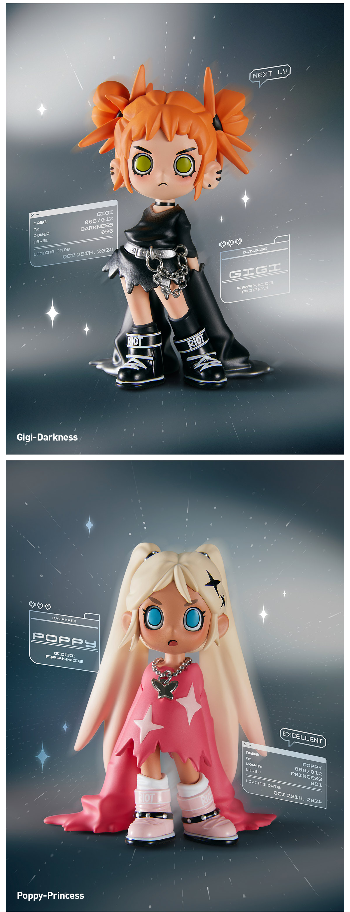POP NOW:Lil Peach Riot：Loading! Series Figures - POP MART