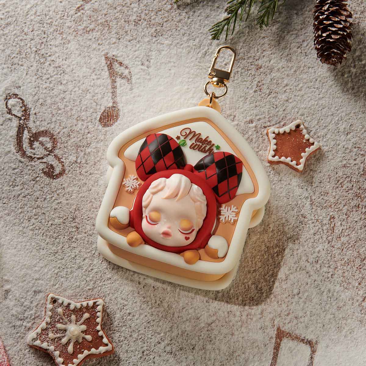 POPMART ✖️HUAWEI skullpanda イヤホン付き SKULLPANDA Tell Me What You Want Series-Earphone Case - POP