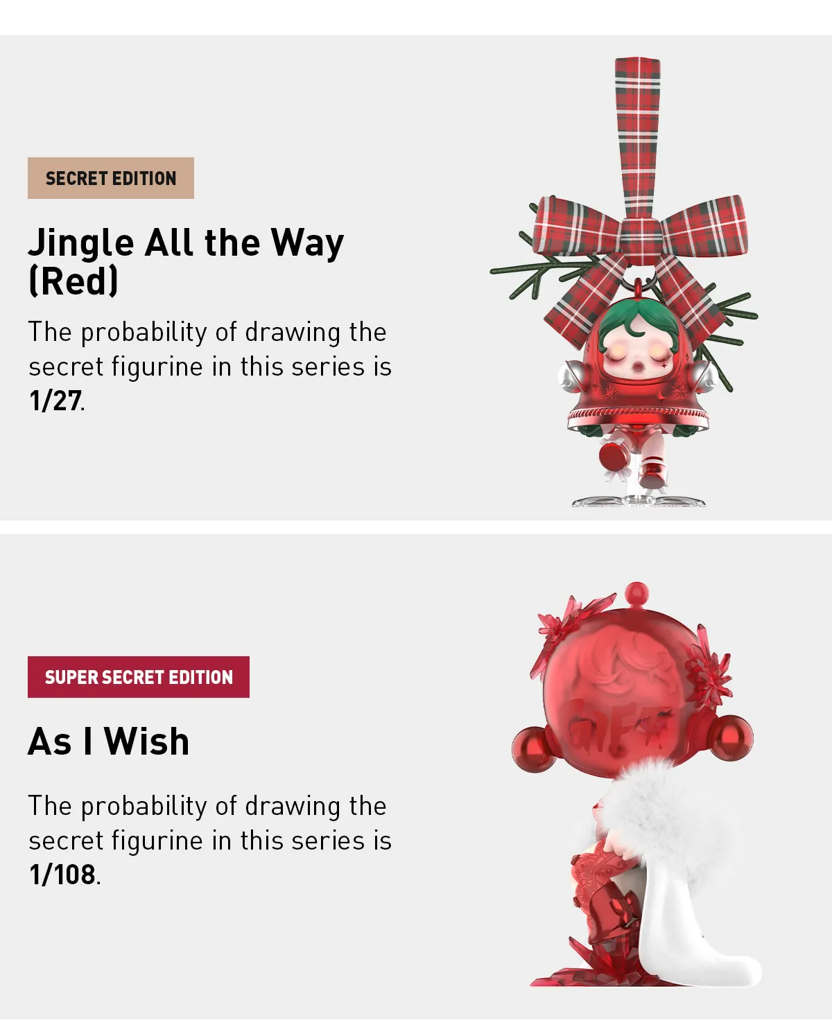 POP NOW:SKULLPANDA Tell Me What You Want Series Figures - POP MART 
