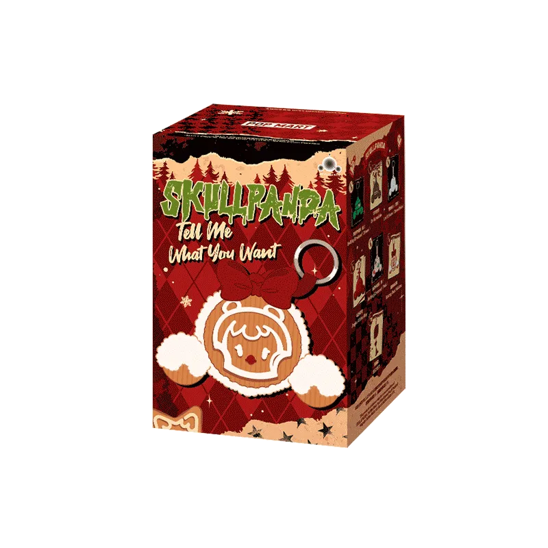 SKULLPANDA Tell Me What You Want Series Plush Pendant - POP