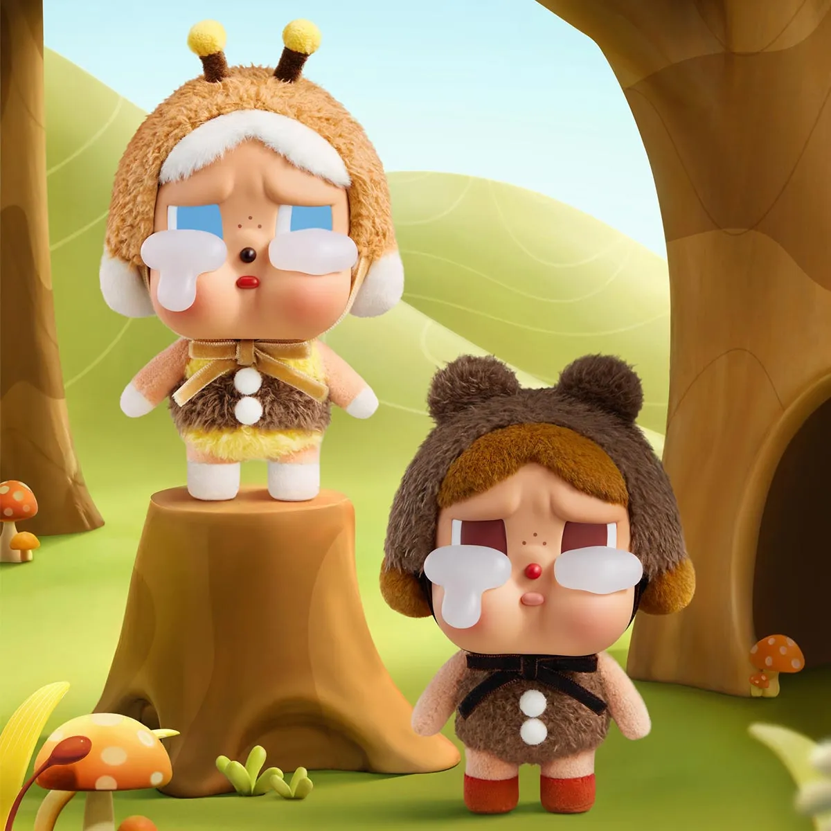 CRYBABY Crying Again Series-Vinyl Face Plush Blind Box - POP MART 