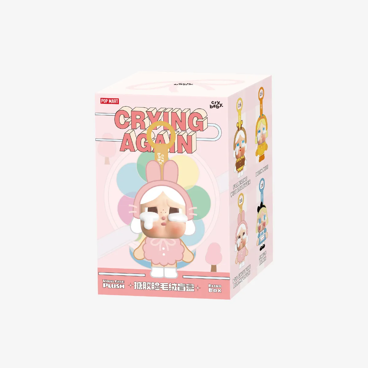CRYBABY Crying Again Series-Vinyl Face Plush Blind Box - POP MART 