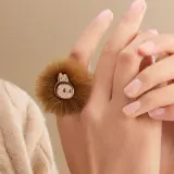 POP MART-Warm Fluffy Holiday Series-LABUBU Pompom Ring - Banner 2