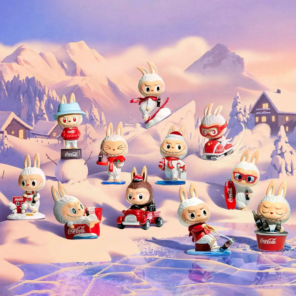 THE MONSTERS COCA-COLA Series Figures