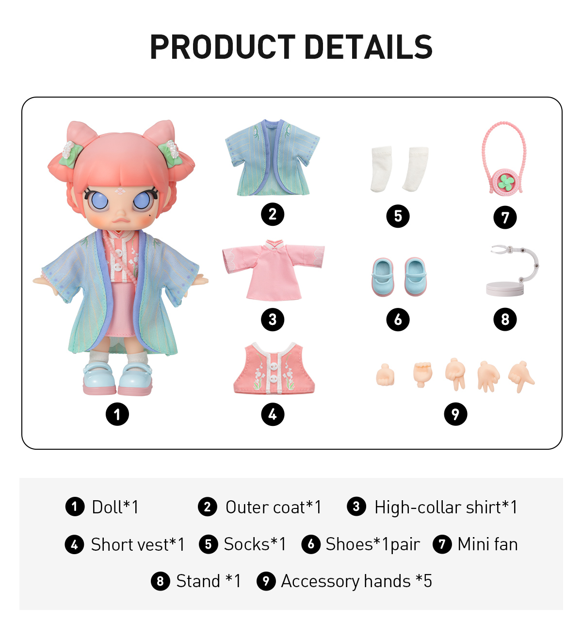 MOLLY Lily of the Valley Action Figure - POP MART (United
