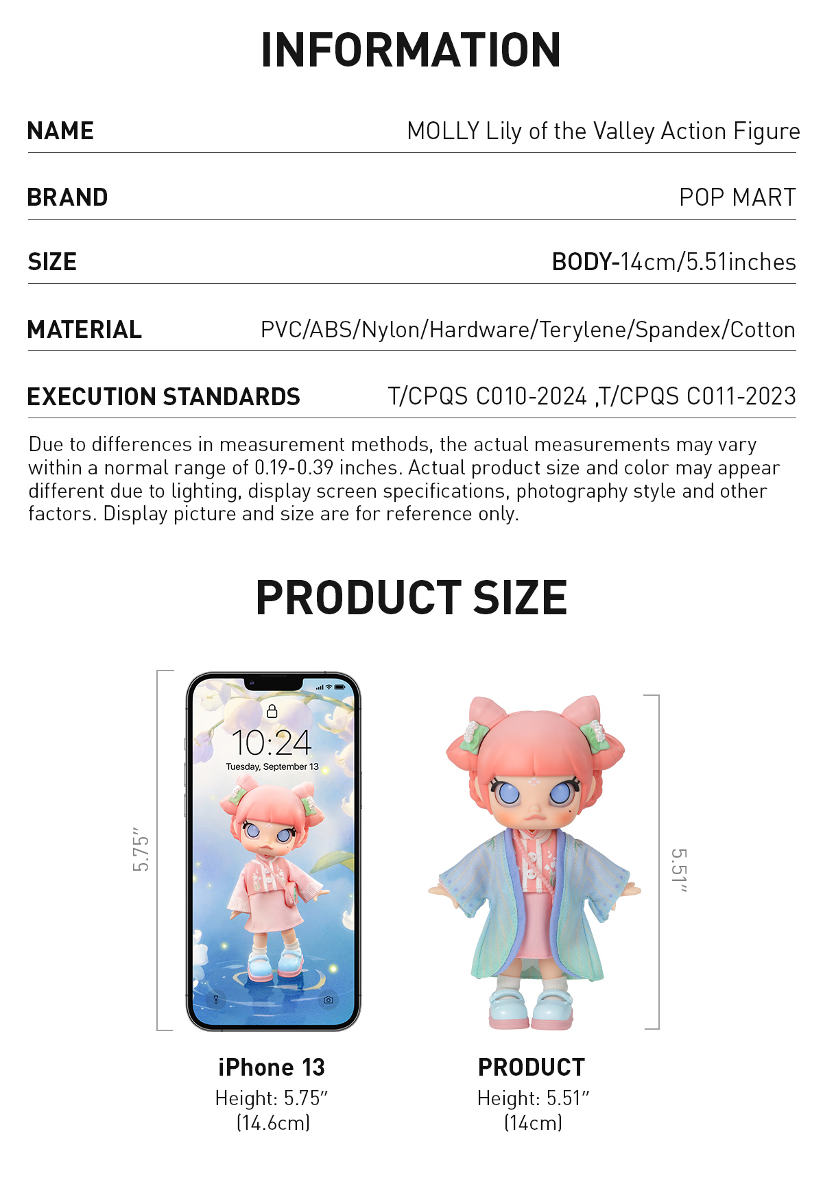 MOLLY Lily of the Valley Action Figure - POP MART (United