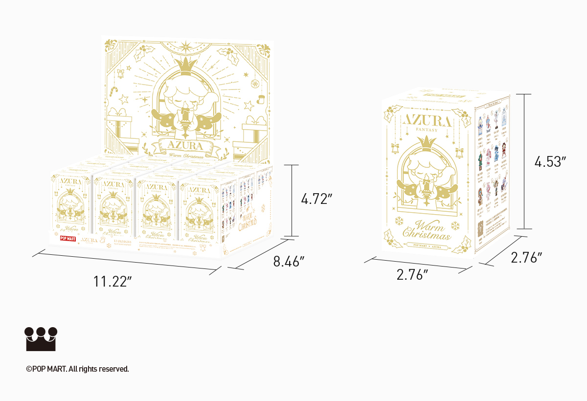POP NOW:AZURA Warm Christmas Series Figures - POP MART
