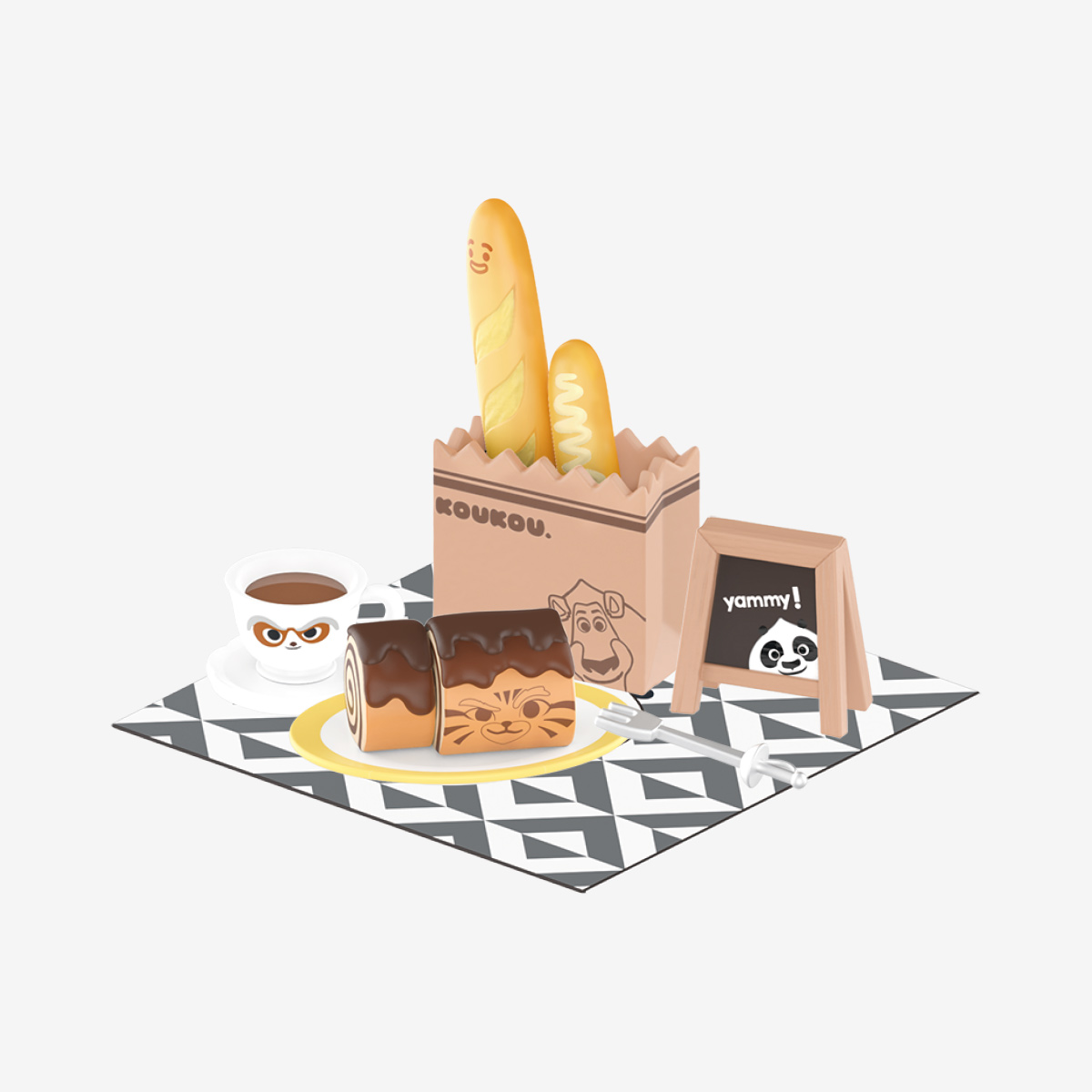 KOUKOU Leisurely Afternoon Tea Series Prop - POP MART (United States)