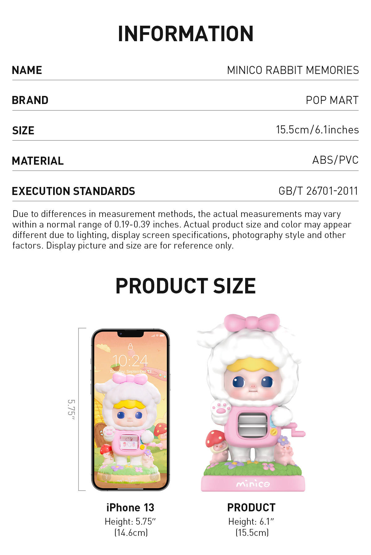 MINICO Memories of Bunny Figure|POP MART US Official