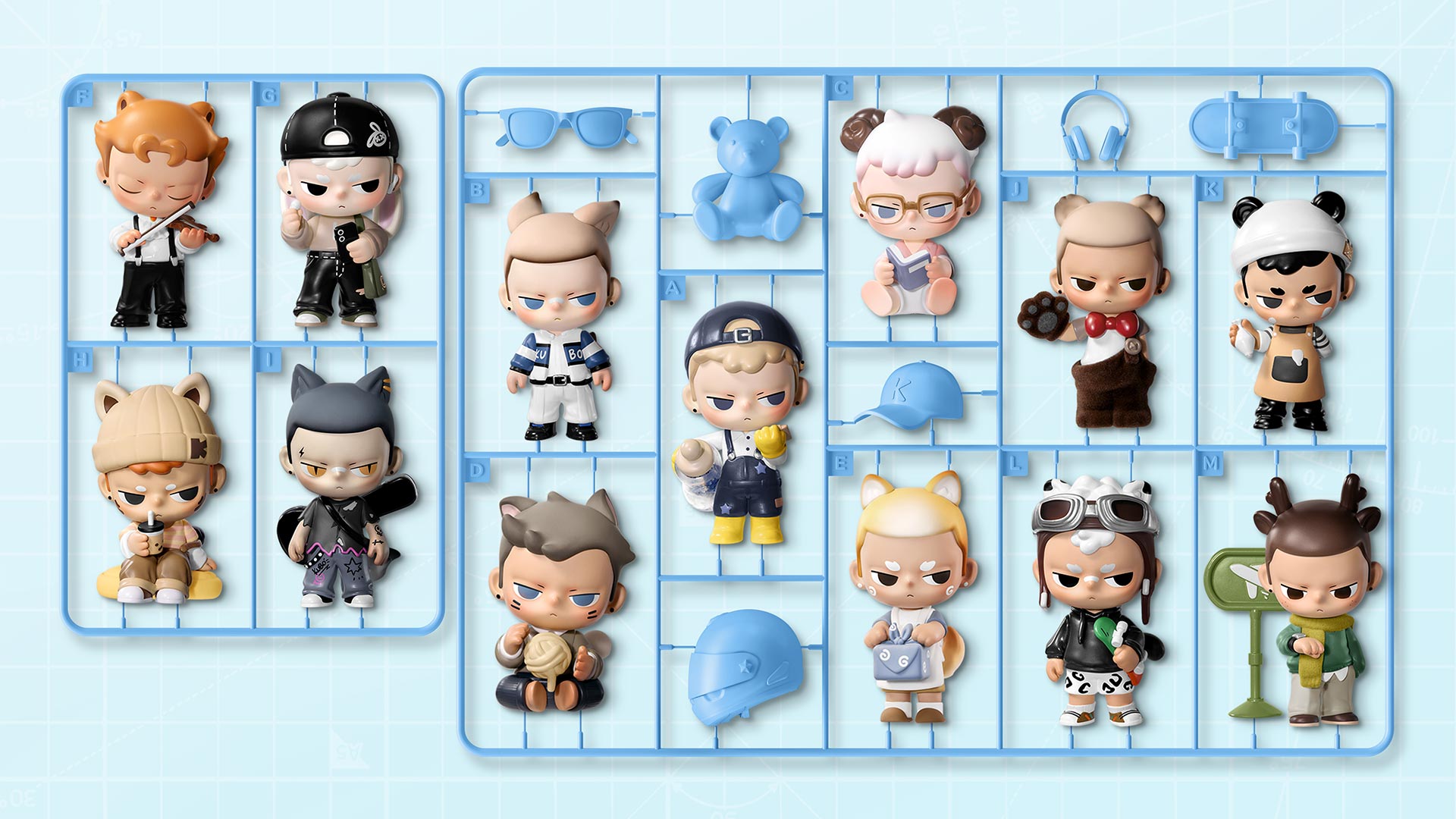 KUBO 24/7 YOU Series Figures - POP MART (United States)