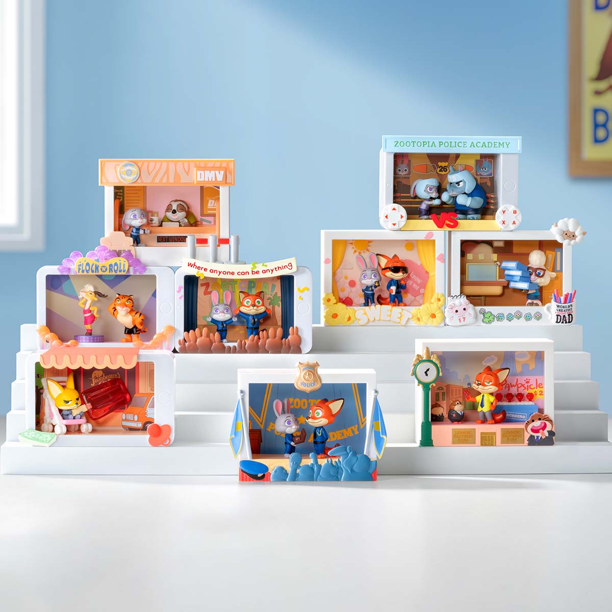 Zootopia Highlight Moment Series Scene Sets - POP MART