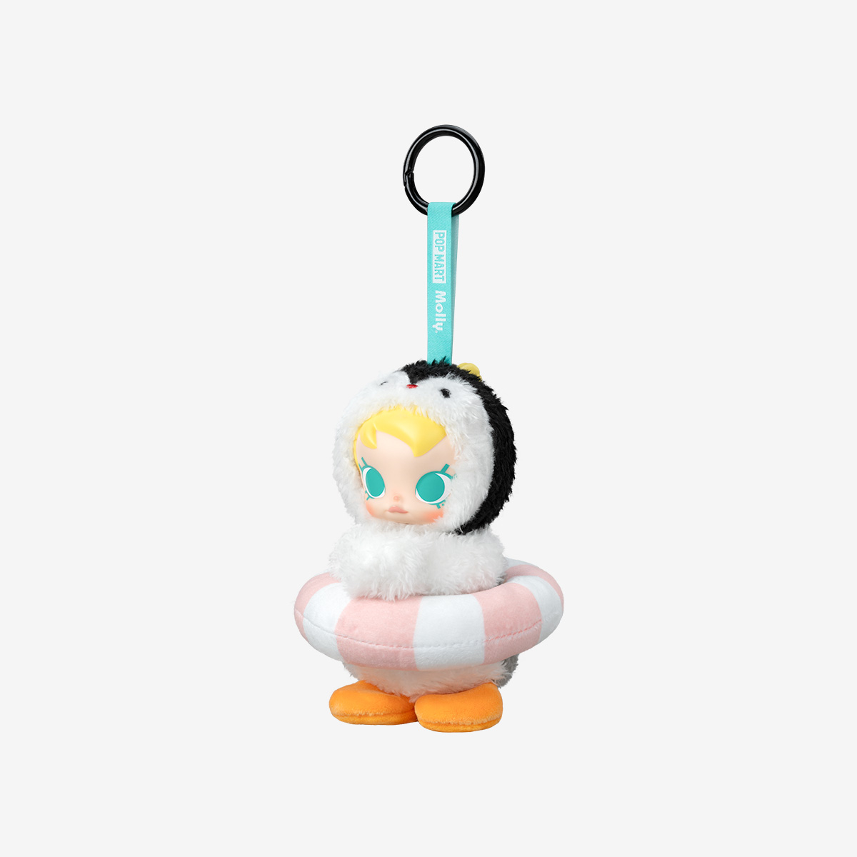 POP MART Baby Molly × Pingu - Happy Fishing Series - Vinyl Plush Pendant Blind Box