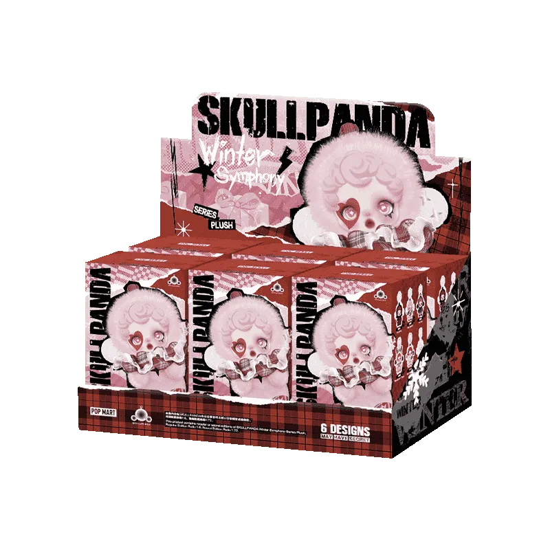 SKULLPANDA Winter Symphony Series Plush - POP MART (United SKULLPANDA Winter Symphony Series Plush - POP MART (United