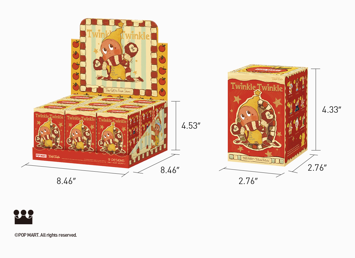 POP NOW:Twinkle Twinkle The Gifts From Stars Series Figures - POP