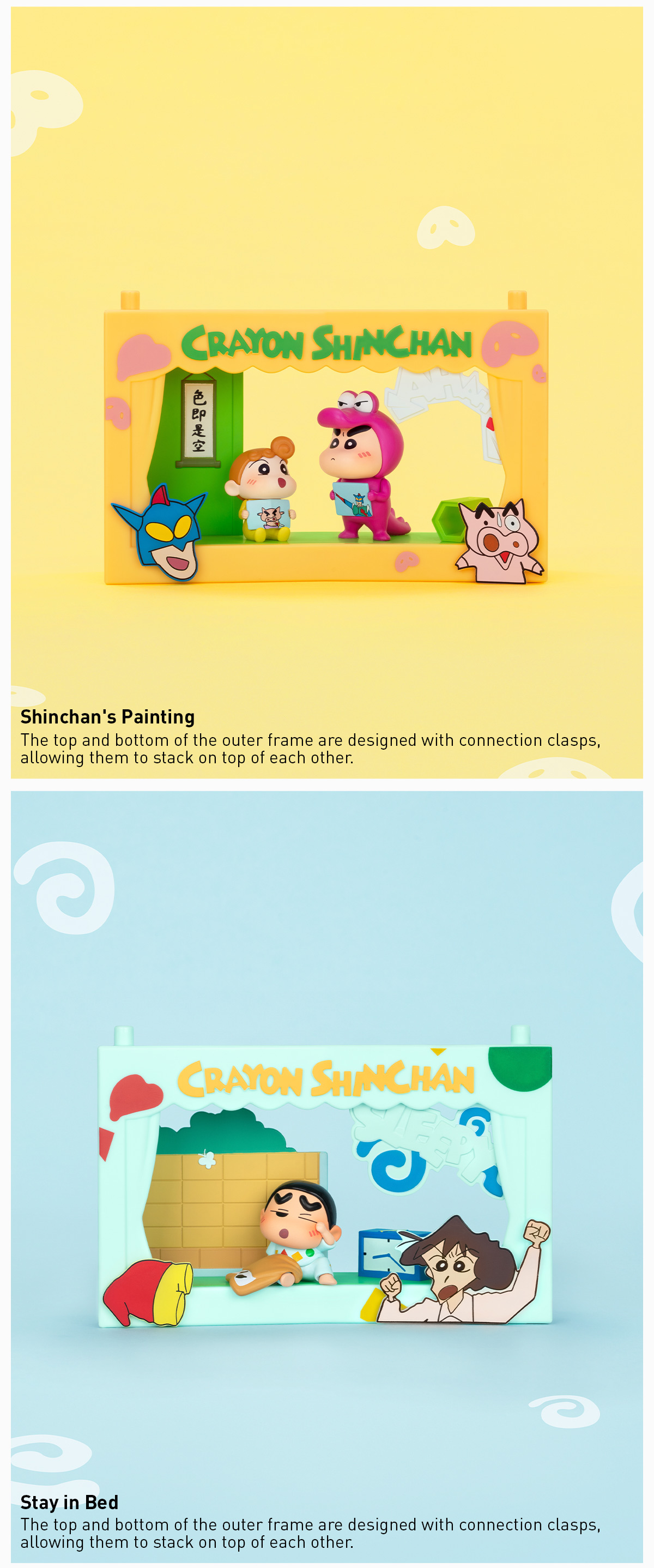 Crayon Shinchan Life Theatre Series Scene Sets|POP MART US Official
