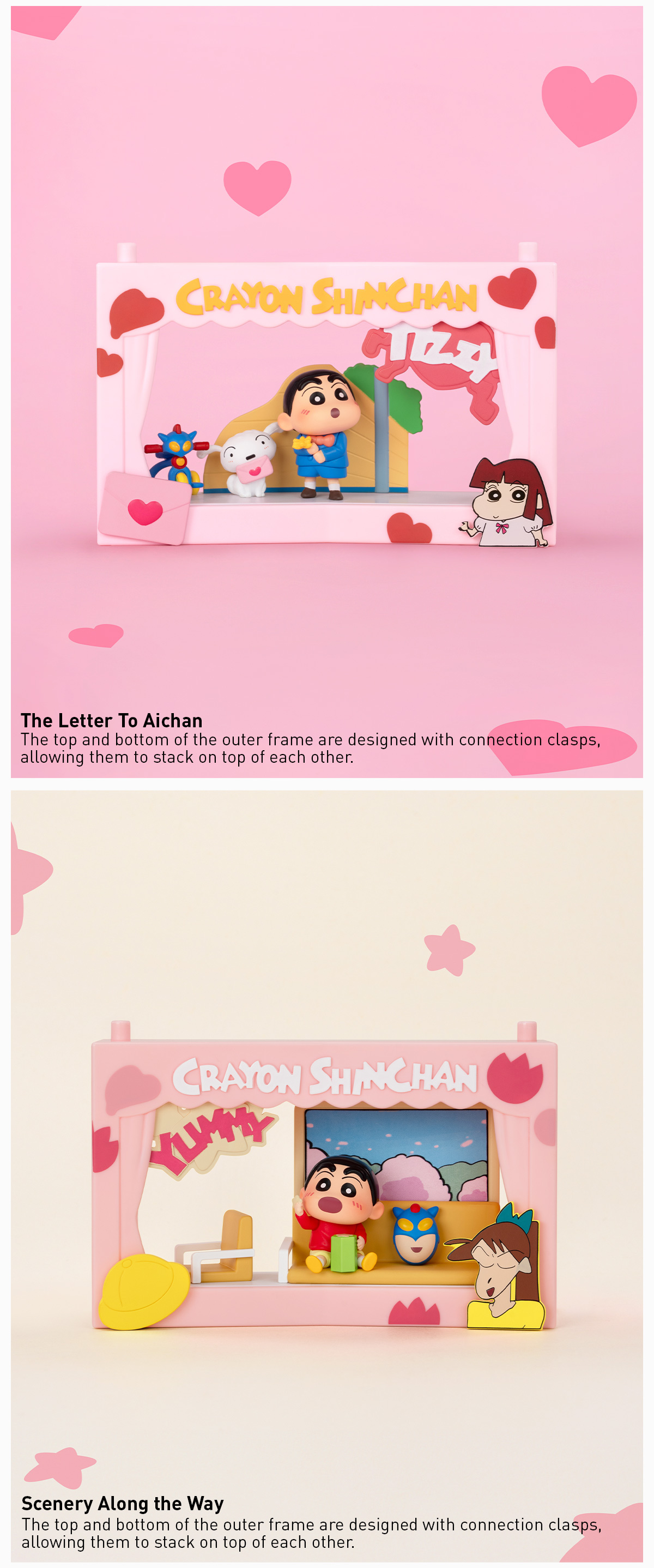 POP NOW:Crayon Shinchan Life Theatre Series Scene Sets - POP MART