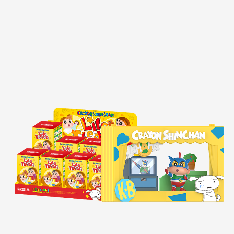 Crayon Shinchan Life Theatre Series Scene Sets