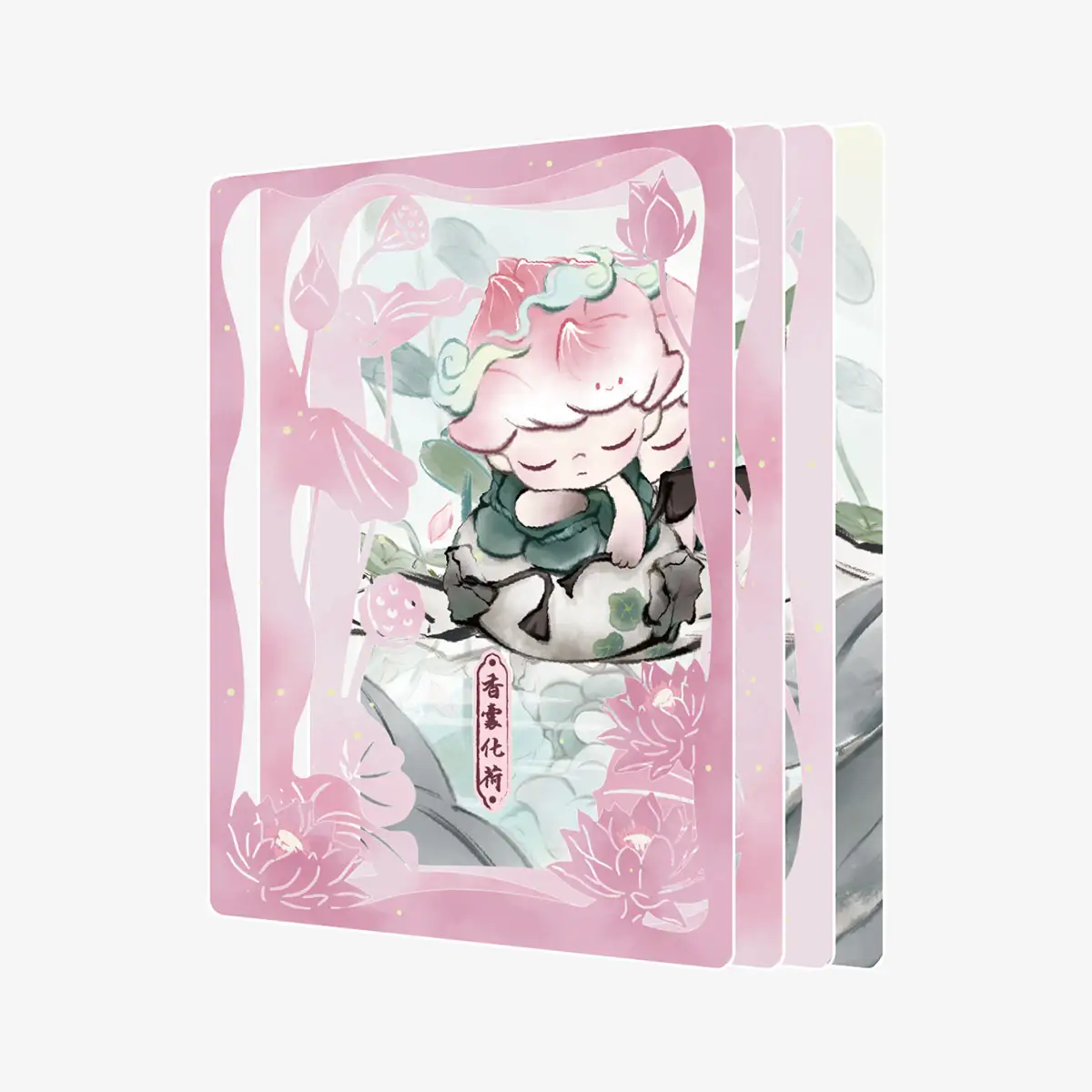 DIMOO Stories in the Cup Series Figures Art Collection Cards