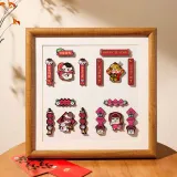 POP MART-Wealthy Snake's New Year Celebration Series-Mini Spring Couplets Fridge Magnet Blind Box - Banner 13