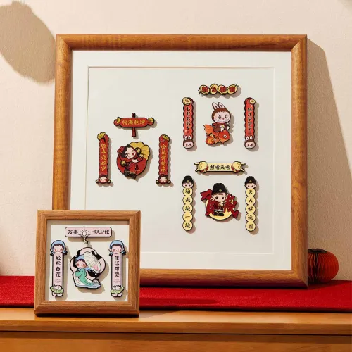 FLASH SALE - Wealthy Snake's New Year Celebration Series-Mini Spring Couplets Fridge Magnet Blind Box