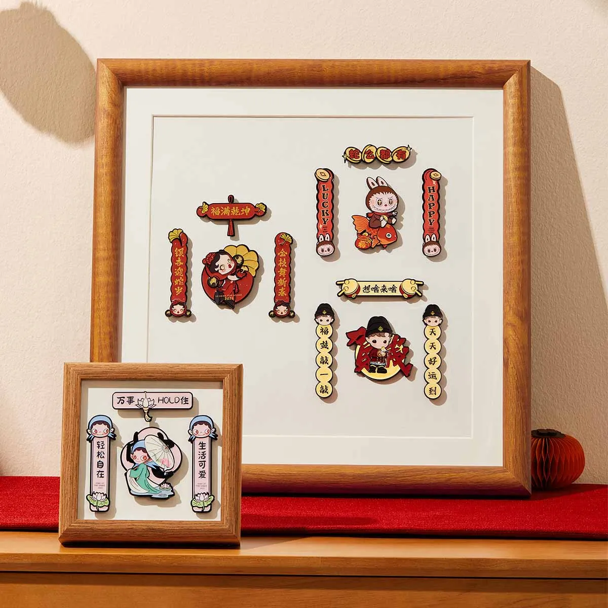 FLASH SALE - Wealthy Snake's New Year Celebration Series-Mini Spring Couplets Fridge Magnet Blind Box