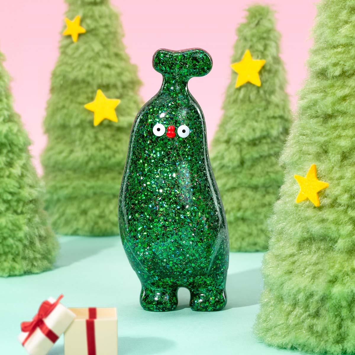 FLABJACKS Glistening Christmas Tree Figure - POP MART