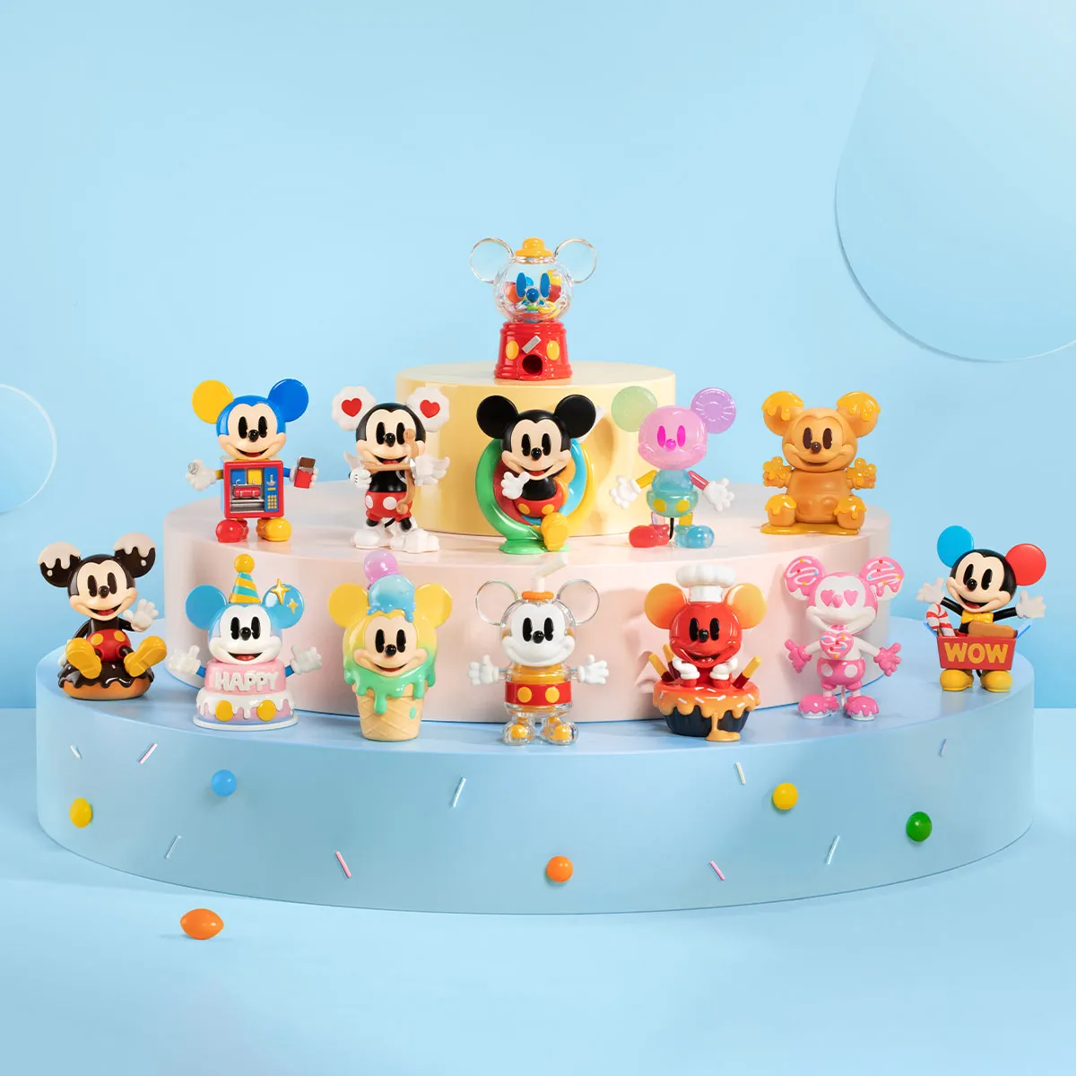 Disney Mickey Childhood of Boundless Imagination Series Figures 