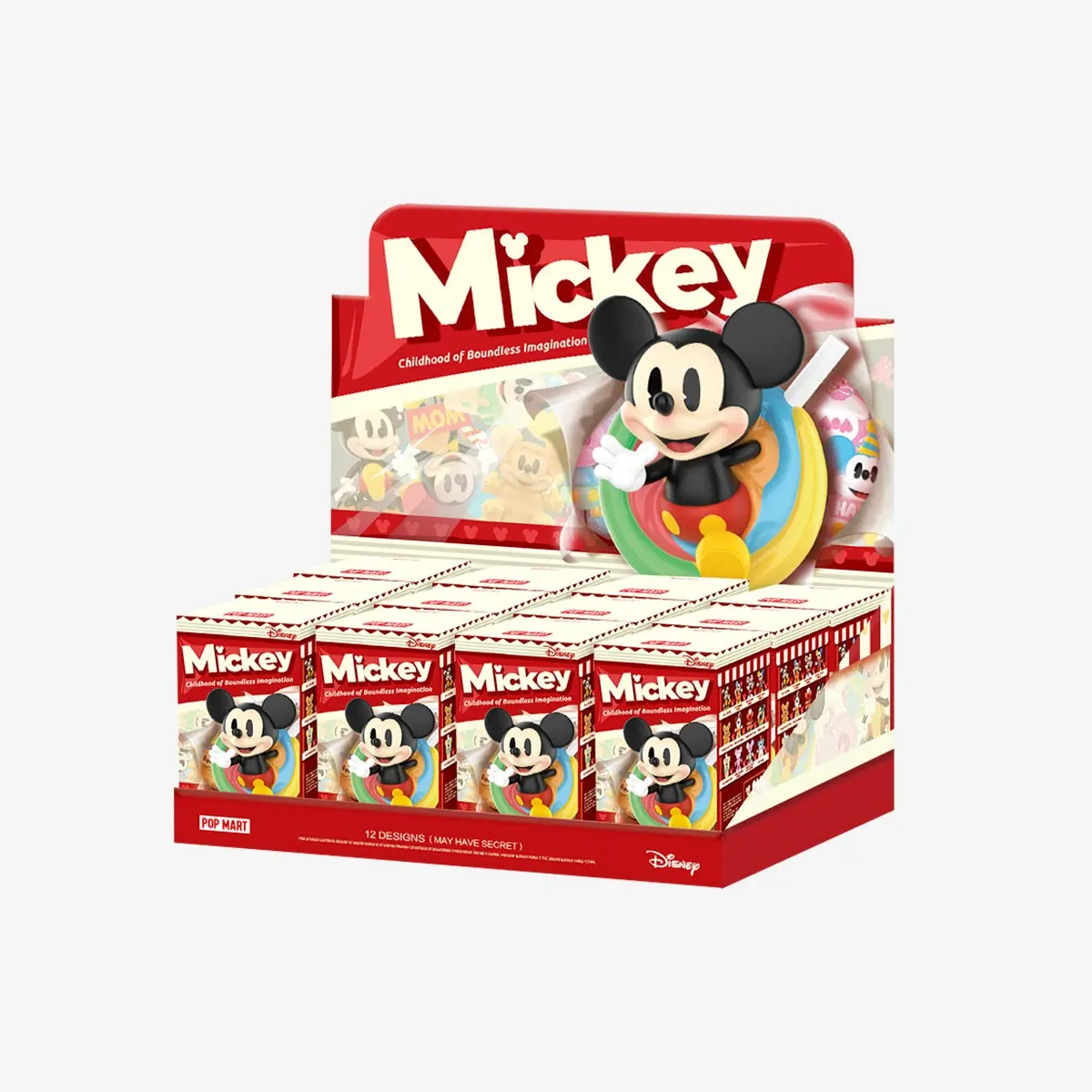 Disney Mickey Childhood of Boundless Imagination Series  Pop Mart Disney Mickey Boundless Creativity Series - Whole Set display picture 1