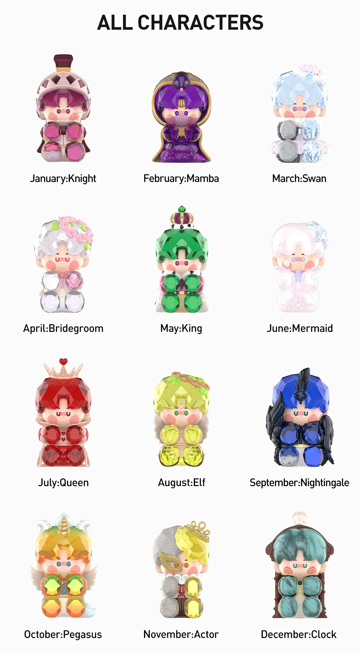 POP NOW:PINO JELLY Hard & Shiny Series Figures - POP MART (United 