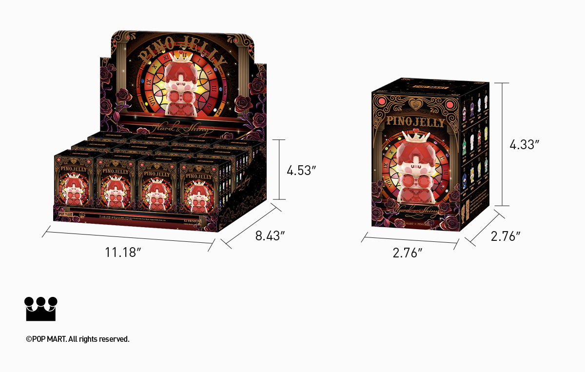 POP NOW:PINO JELLY Hard & Shiny Series Figures - POP MART