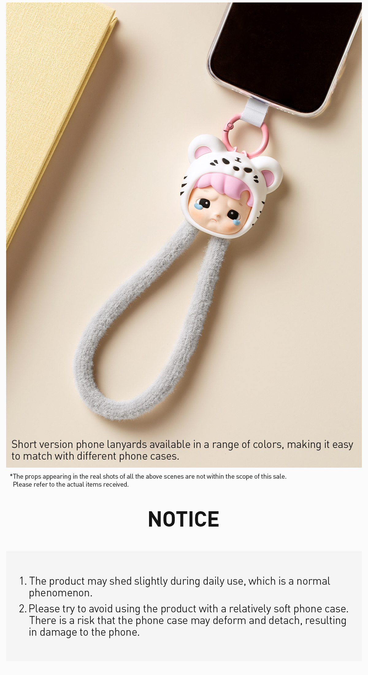 POP NOW:HACIPUPU Snuggle With You Series-Phone Lanyard Blind Box
