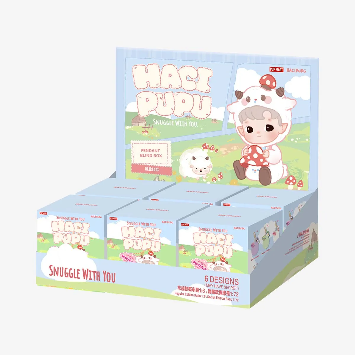 HACIPUPU Snuggle With You Series-Pendant Blind Box - POP MART 