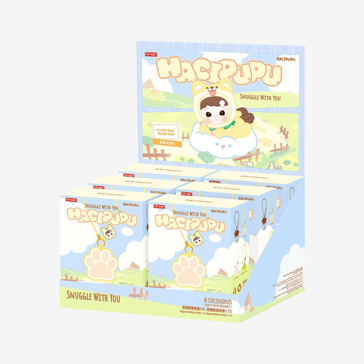 HACIPUPU Snuggle With You Series-Plush Bag Blind Box - POP HACIPUPU Snuggle With You Series-Plush Bag Blind Box - POP